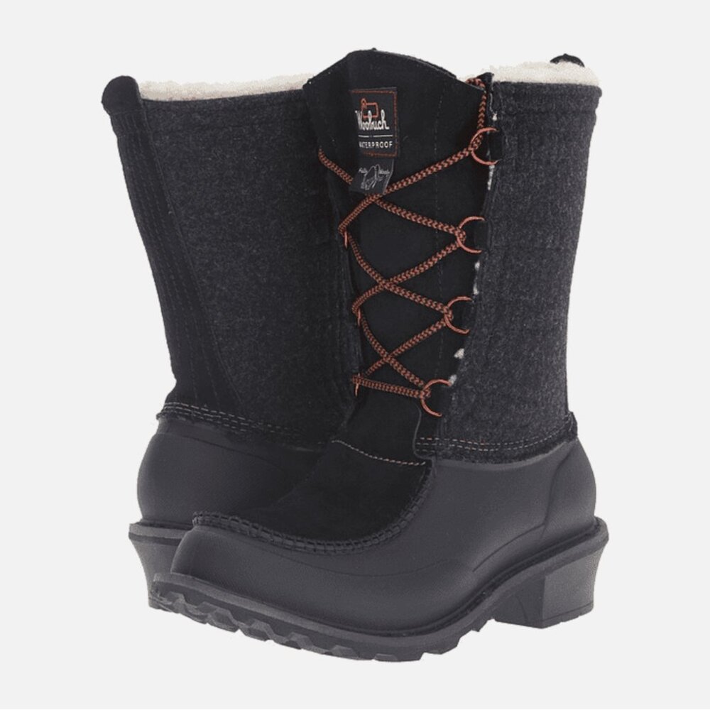 Woolrich Fully Wooly Lace Winter Boots